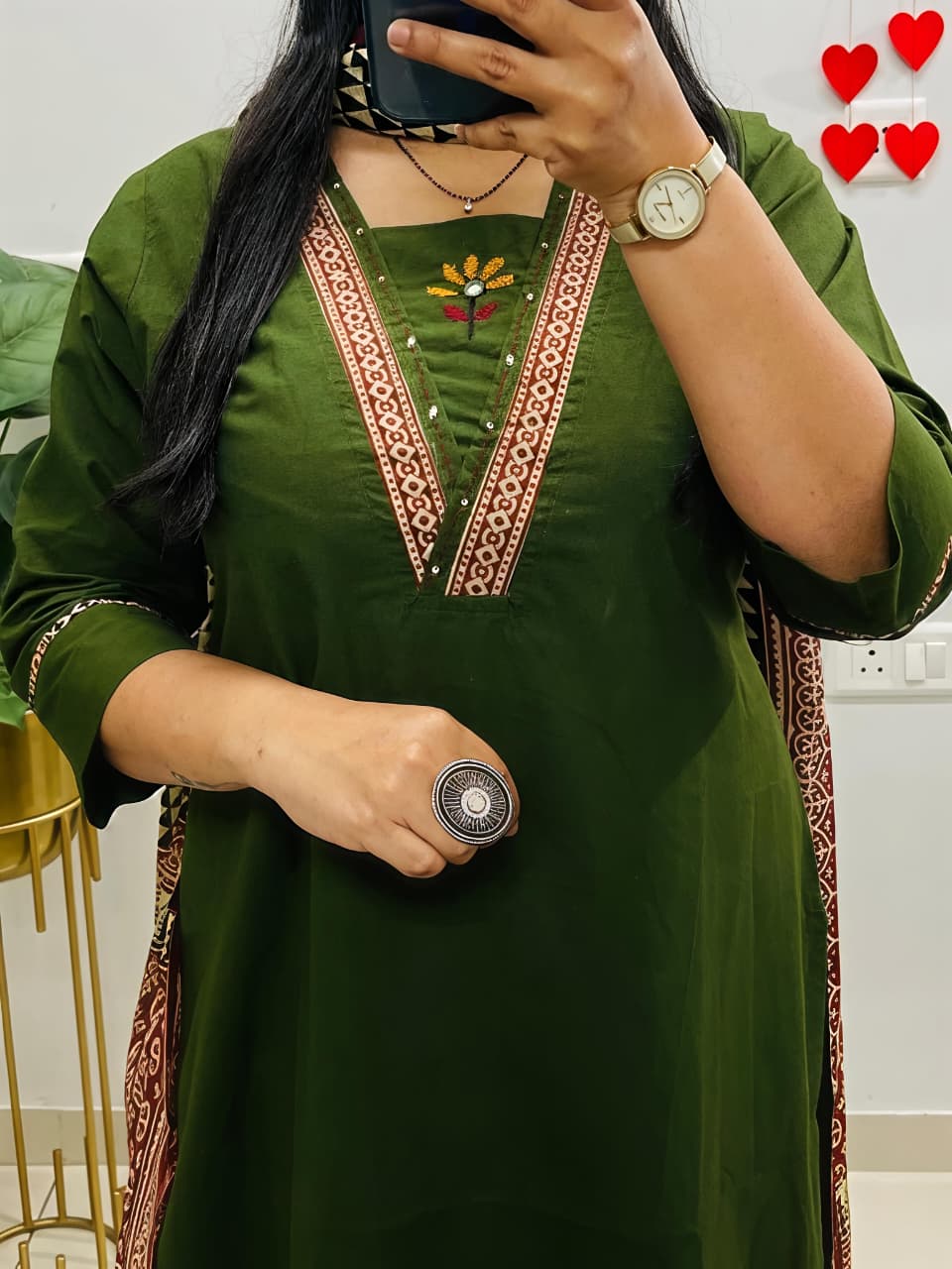 💚 *Perfect for festive wear, small functions &amp; daily elegance.🌸🌸(SWSK52)