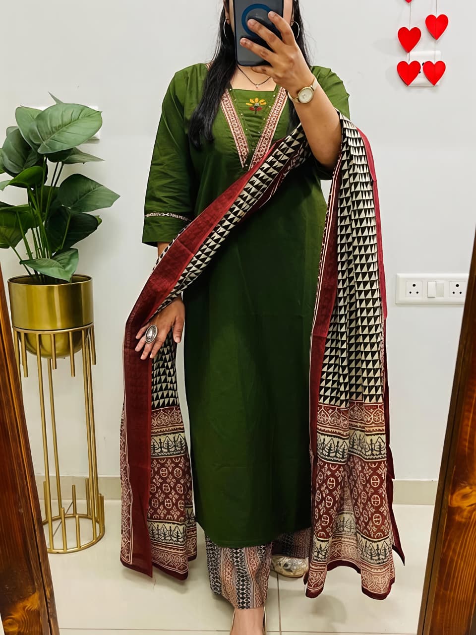💚 *Perfect for festive wear, small functions &amp; daily elegance.🌸🌸(SWSK52)