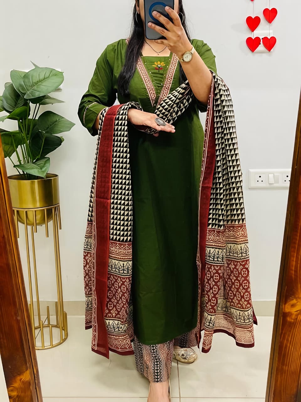 💚 *Perfect for festive wear, small functions &amp; daily elegance.🌸🌸(SWSK52)