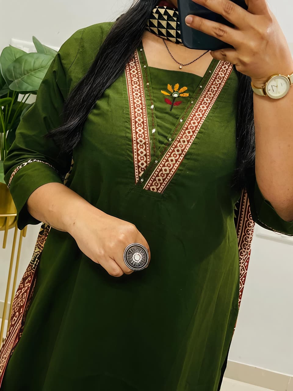 💚 *Perfect for festive wear, small functions &amp; daily elegance.🌸🌸(SWSK52)