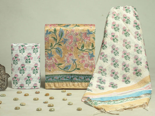 FESTIVE COLLECTION PREMIUM CHANDERI SILK SUITS 03