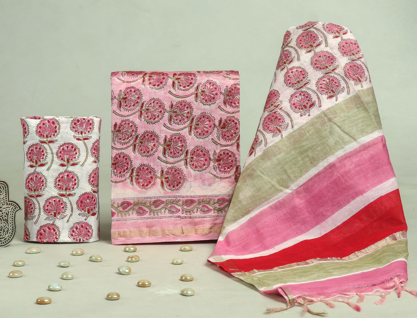 FESTIVE COLLECTION PREMIUM CHANDERI SILK SUITS 10