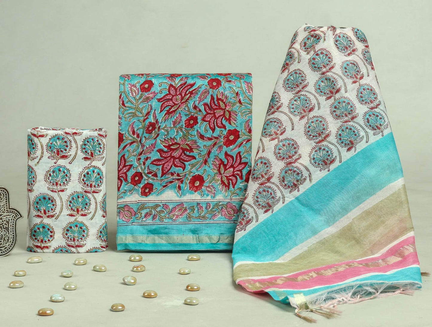 FESTIVE COLLECTION PREMIUM CHANDERI SILK SUITS 48
