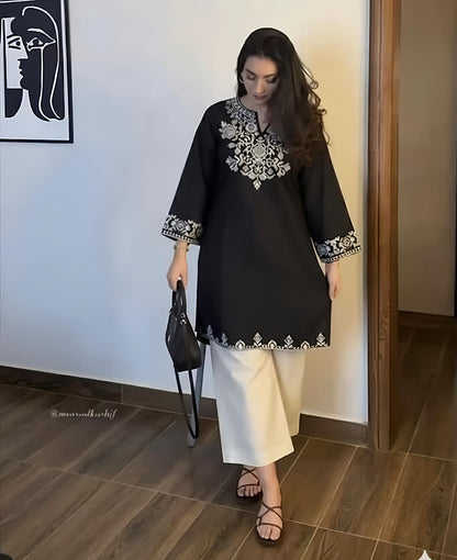 Presenting Our Premium  heavy embroidery with pocket Jaipur  Cord-Set (SWSK61)