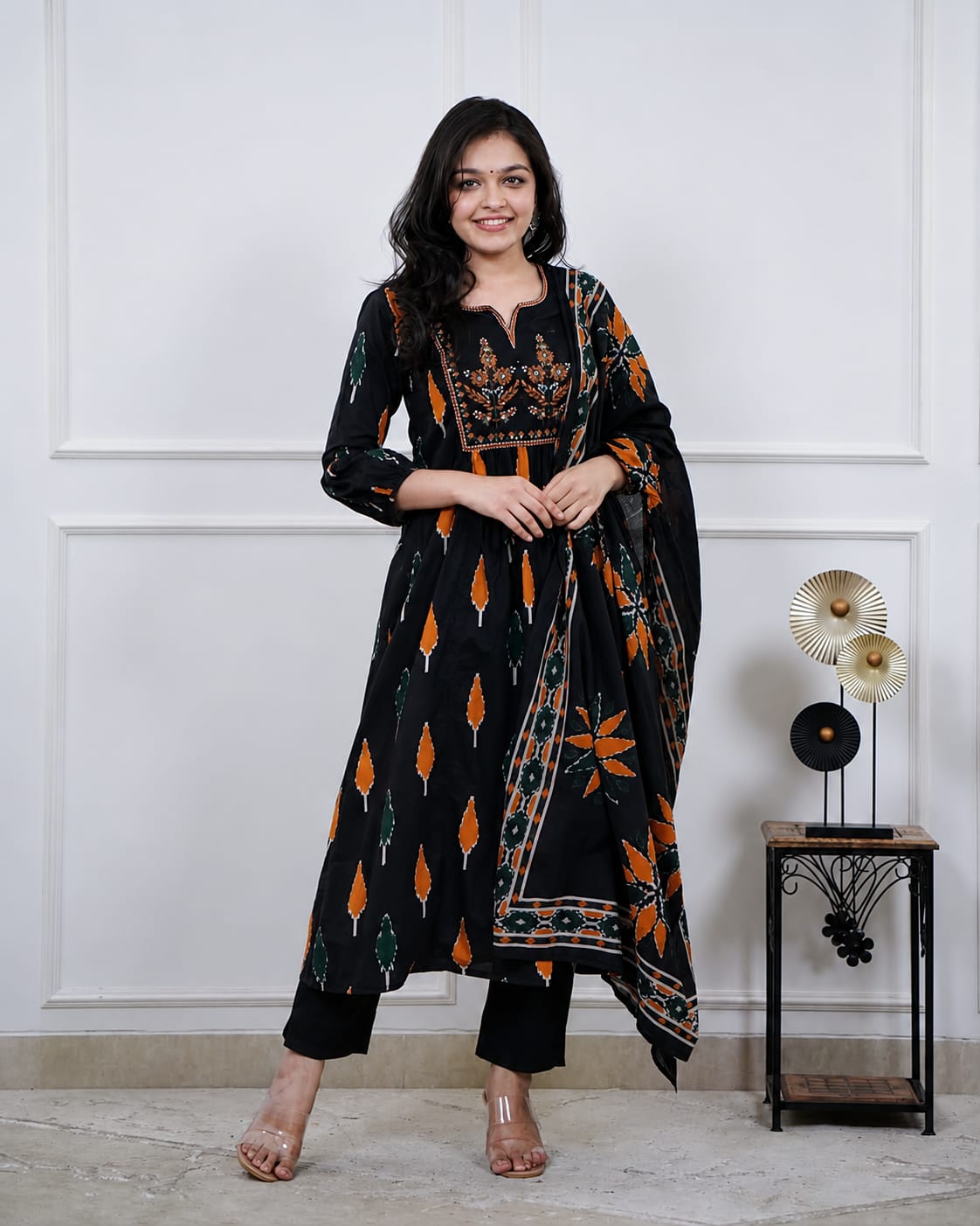 Cotton anarkali dress (RD49) Naira Fashion Cotton anarkali dress (RD49) Naira Fashion