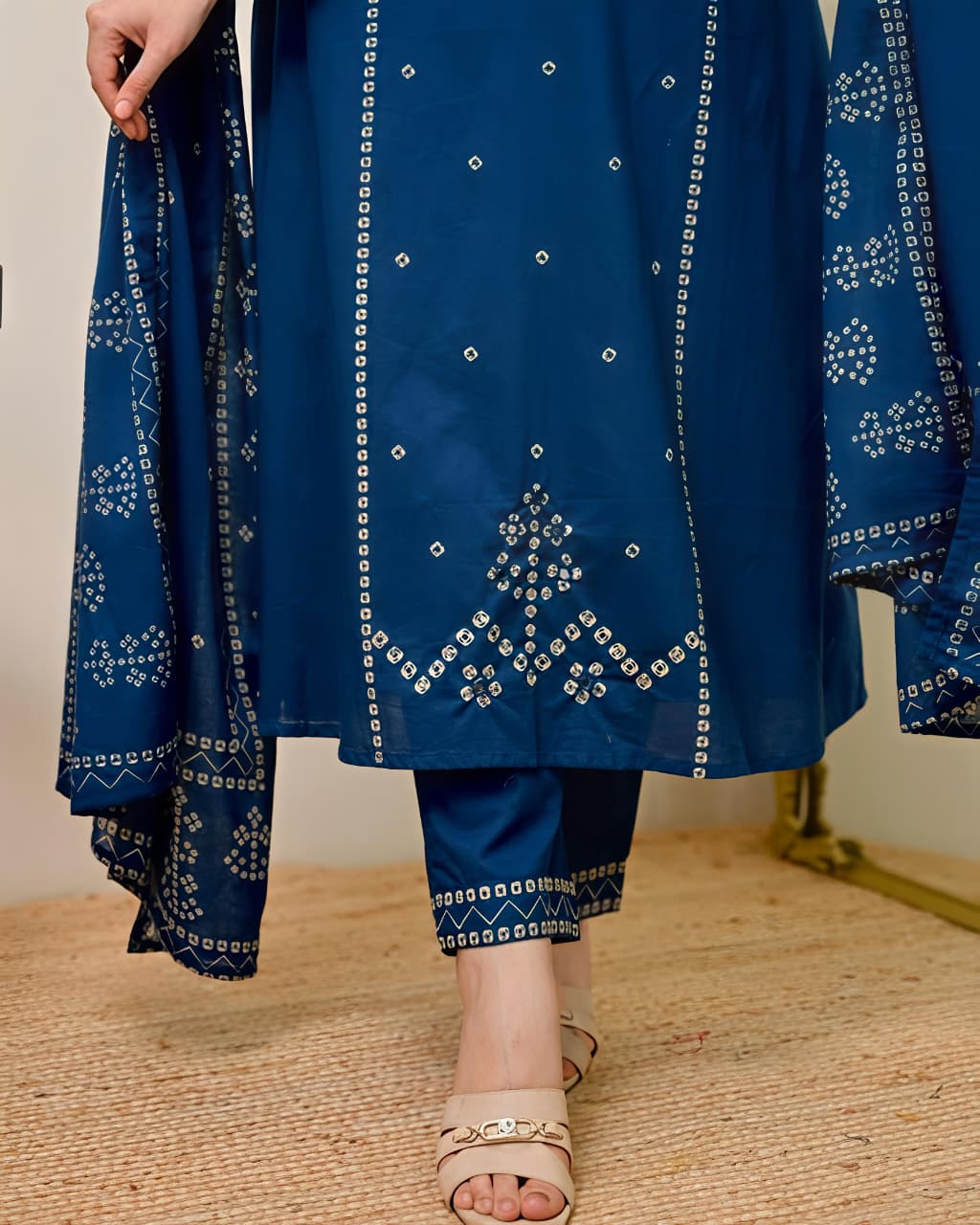 Royal Bandhani Grace Suit Set (RD59)