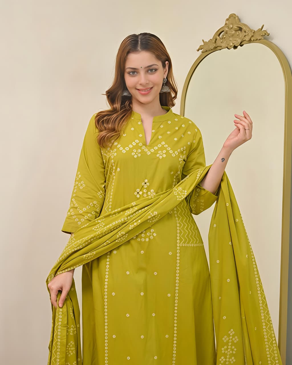 Royal Bandhani Grace Suit Set (RD59)