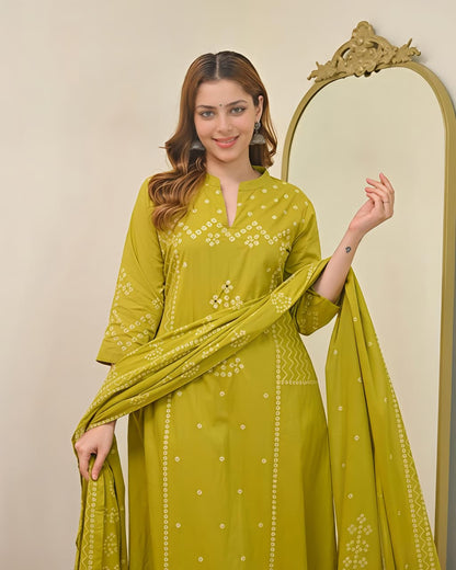 Royal Bandhani Grace Suit Set (RD59)