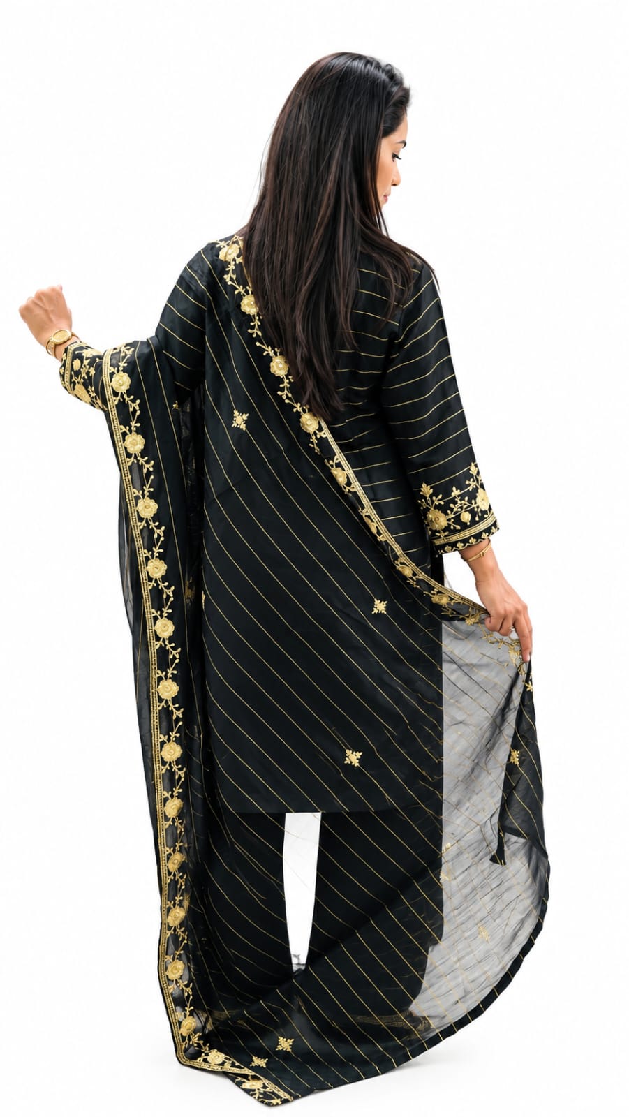 Elegance Embroidered Suit Set (RRRD66 RR TULSHI)