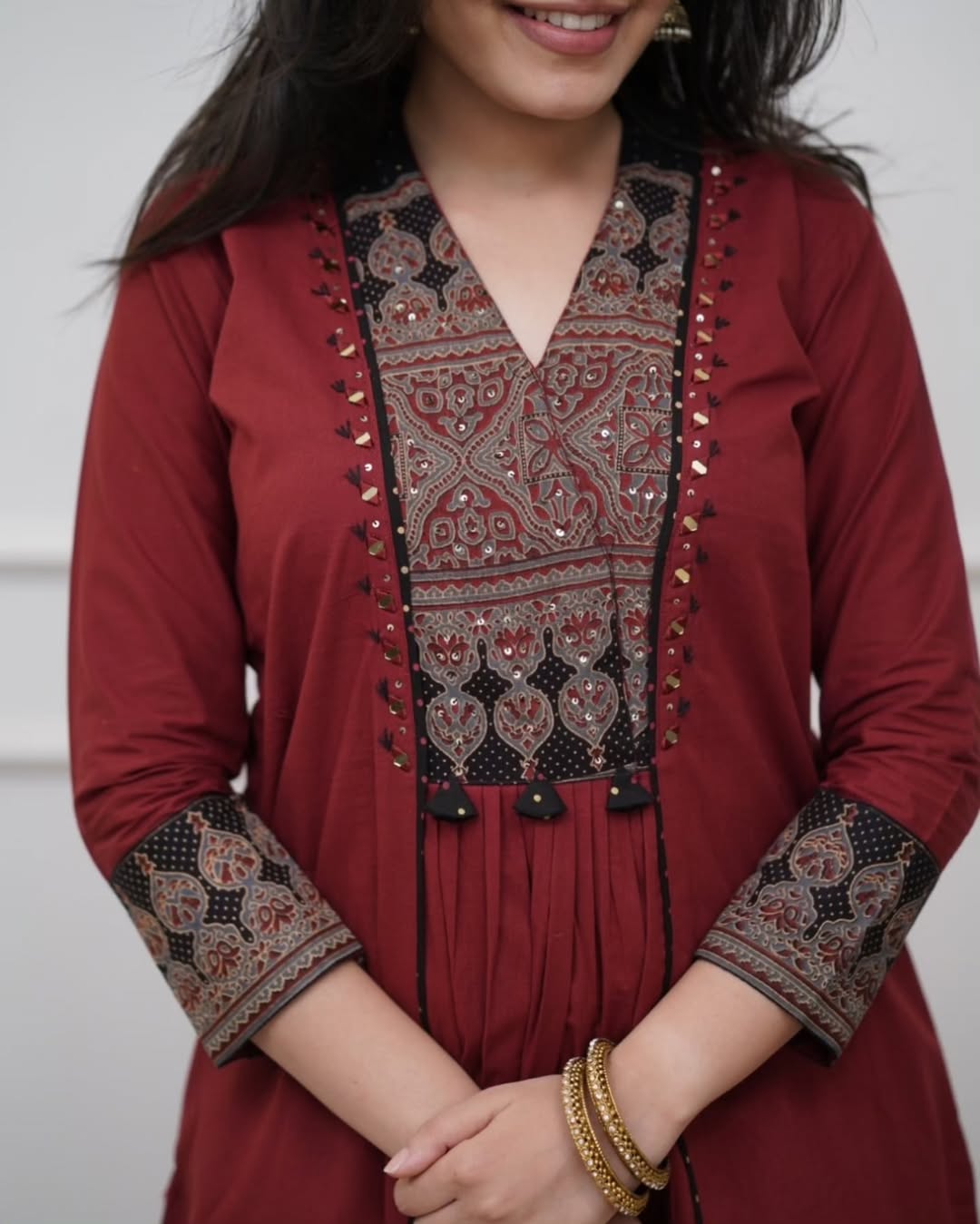 Women’s Cotton Printed Kurta Palazzo & Dupatta Set (RD80)